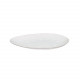 PORCELINO WHITE - broodbordje - ovaal - porselein - L 16 x W 13 x H 1 cm - wit