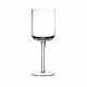 MISTERY - rode wijnglas - glas - DIA 7,8 x H 21 cm - transparant