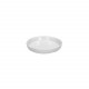 PORCELINO SQUARE - broodbordje - porselein - DIA 9,5 x H 1,6 cm - wit