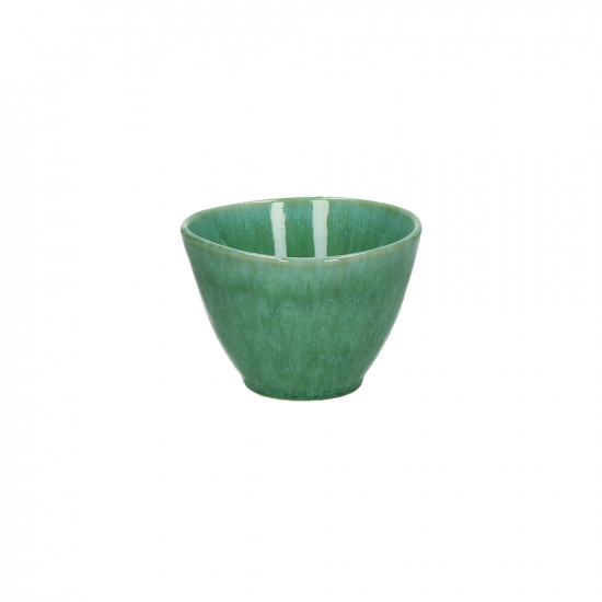 TREILLE - mini kom - steengoed - DIA 10 x H 7 cm - groen