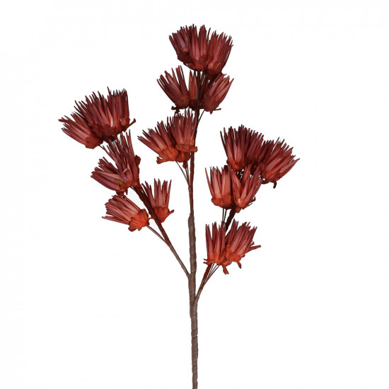 ORPHEA - artificiële bloem - kunststof - H 95 cm - rood