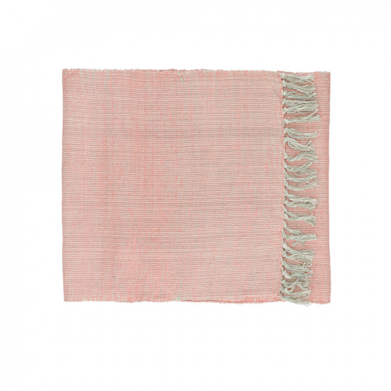 AVIGNON - tafelloper - linnen - L 140 x W 40 cm - roze