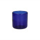 VICO - beker - glas - DIA 8 x H 8,2 cm - blauw