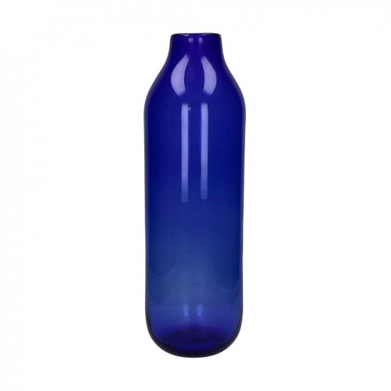 FLASH - vaas - glas - DIA 15 x H 45 cm - blauw