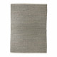 DAISY - tapijt - jute - L 240 x W 180 cm - houtskool