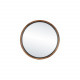 GRAMM - spiegel - acacia hout - DIA 50 x H 4,5 cm - naturel/zwart