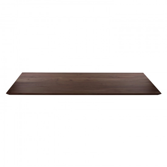 WOODY - tafelblad - hout - L 190 x W 90 x H 4 cm - walnoot