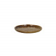 SPIRO - aperitiefbordje - steengoed - DIA 12 cm x H 1 cm - bruin