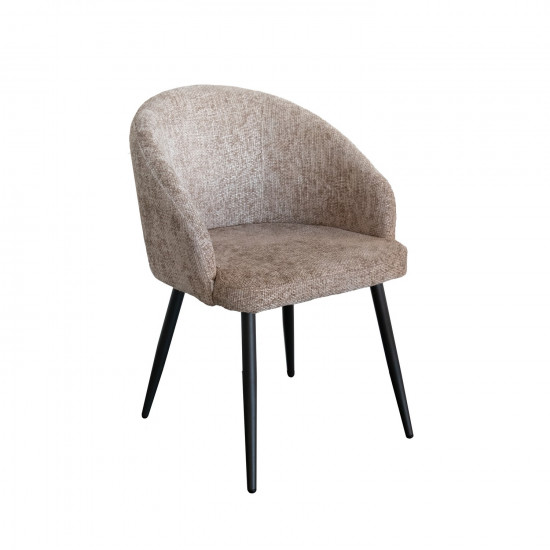KORFU - stoel met armleuning - stof - L 64 x W 61 x H 81 cm - CAT1