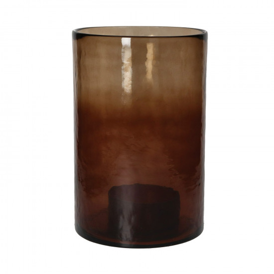 PATTI - windlicht - glas - DIA 20,25 x H 30,5 cm - amber