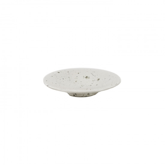 BOSQUE - aperitiefbordje - steengoed - DIA 13 x H 2 cm - wit