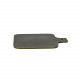 SPIRO - presentatieplank - steengoed - L 20 x W 16 x H 0,7 cm - donkergroen