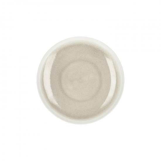 BISCOTTI - aperitiefbordje - porselein - DIA 11,3 x H 2 cm - grijs/beige