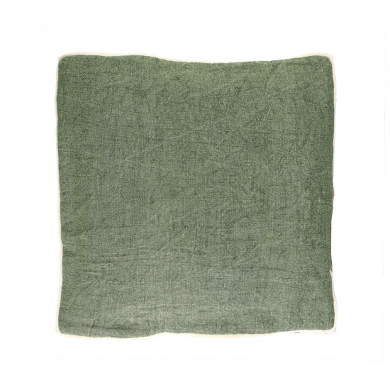 OPPOSITES - kussen - linnen - L 45 x W 45 cm - groen