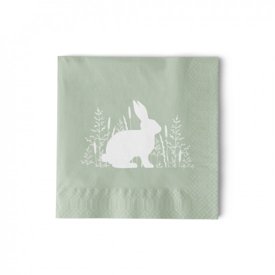 Pure Easter Green  Napkin 25x25