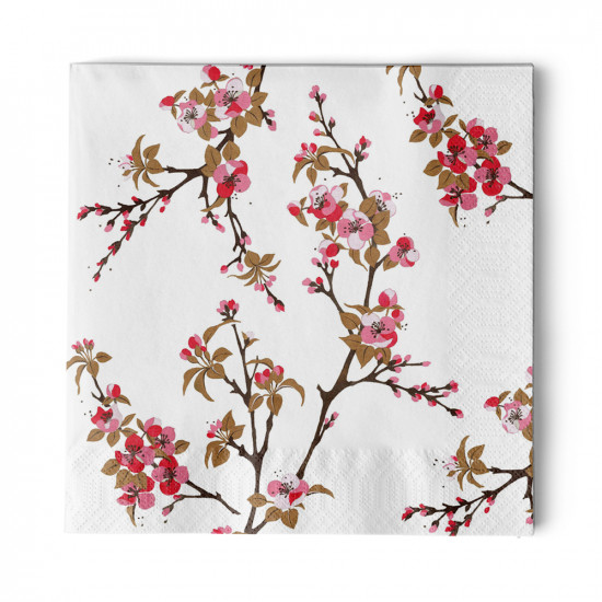 Fiori Rossi Napkin 33x33