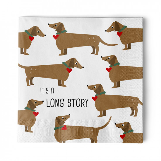 Long Story Napkin 33x33