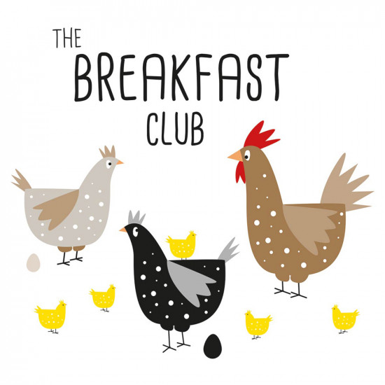 Breakfast Club Napkin 33x33