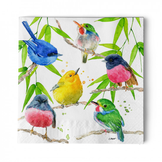 Bird Paradise Napkin 33x33