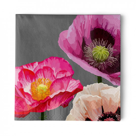 Fabulous Poppies Napkin 33x33