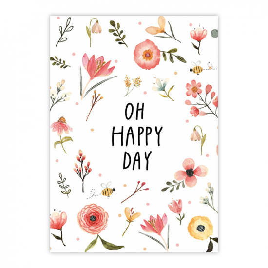 Oh Happy Day  Postcard