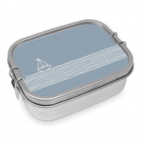 Pure Sailing blue Steel Lunch Box