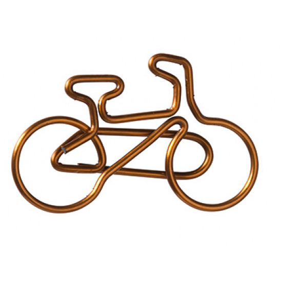 Paper clips. Bicycle Set of 15 pcs