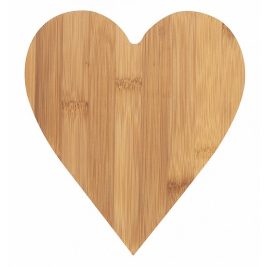 Bamboo Heart small- neutral 20x18x1.2cm