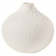 Pearl vase Design 2 white. dia:7cm Height:6.5cm