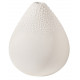 Pearl vase Design 3 white. dia:8cm Height:9cm