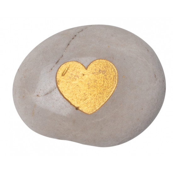 Lucky stones assortment 40pcs (cloverleaf and heart)