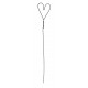 Wire object house.heart.clover  Set of 3