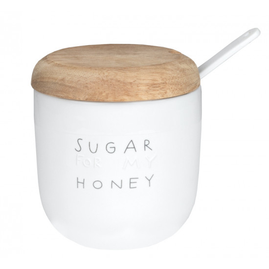 Sugar pot. Sugar for my honey