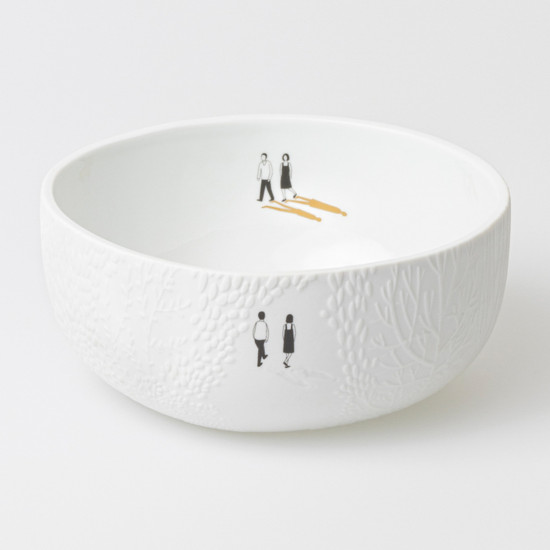 Picture Story bowl a walk in the park D:18cm H:8cm