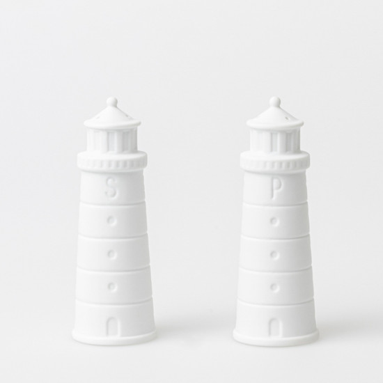 MAW salt shaker lighthouse D:4cm H:10cm