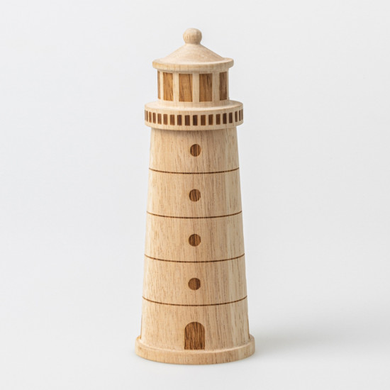 MAW spice mill lighthouse H:15,5cm D:5,8cm
