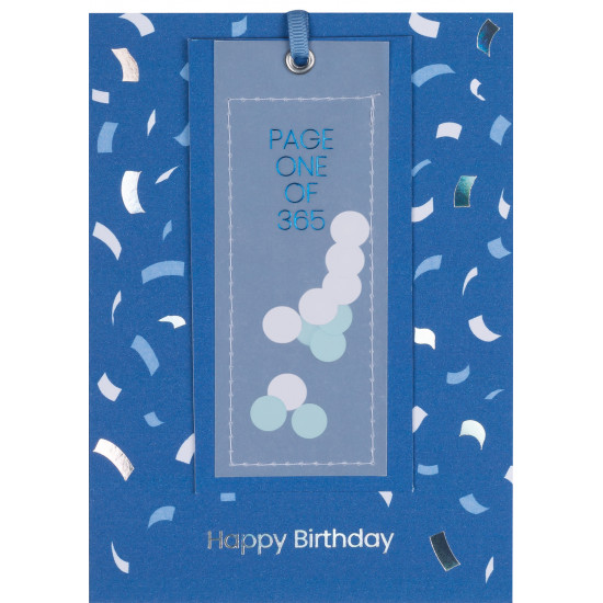 Bookmark card Happy birthday