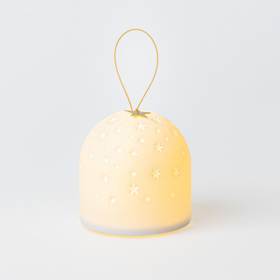 LED Porcelain Lamp little Star Dia:10cm H:10cm