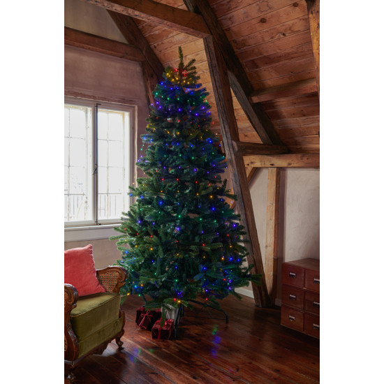 Knirke Christmas Tree Top H1,5+5m 195 LED Multi