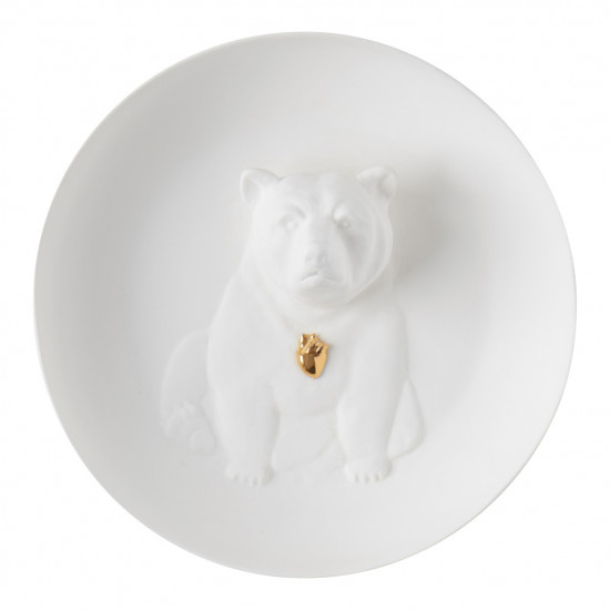 Wall plate Bear