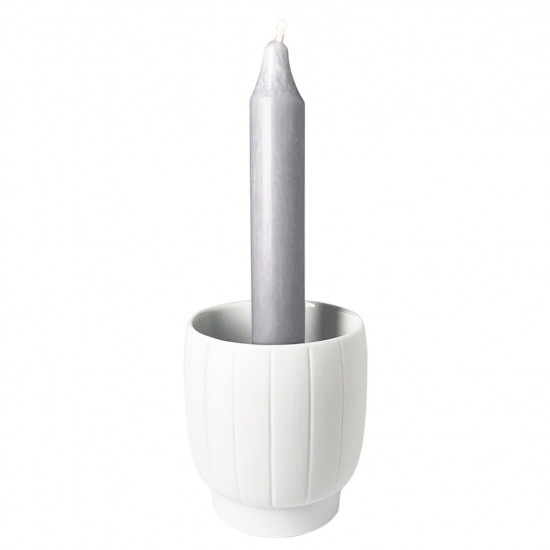 Candle bowl Vertical stripes
