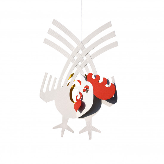 Rooster w/ heart